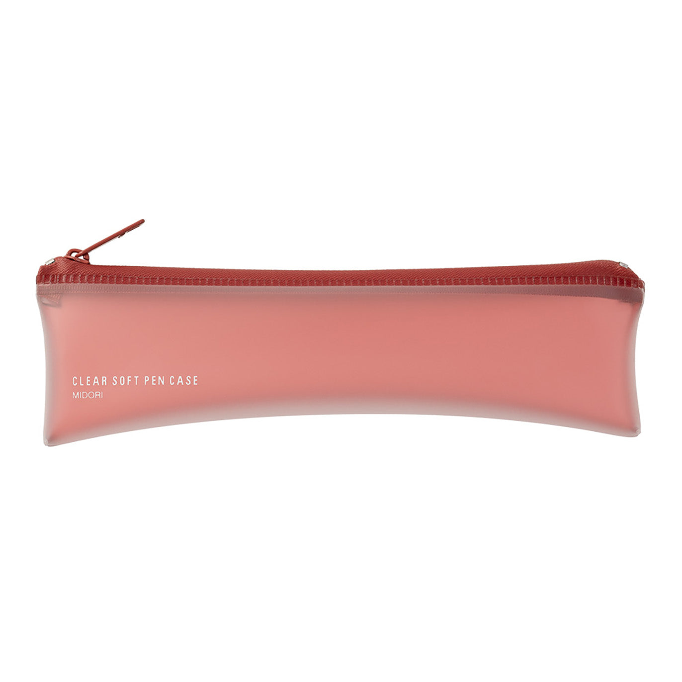 Midori - Estuche CLEAR SOFT - Rojo