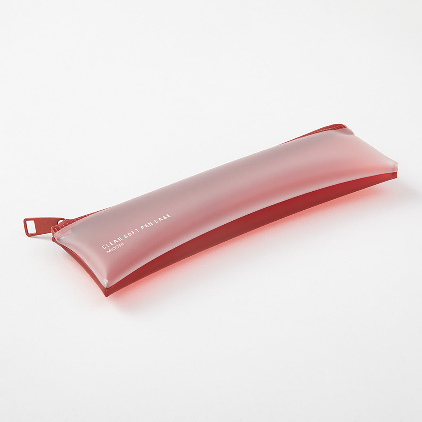 Midori - Estuche CLEAR SOFT - Rojo