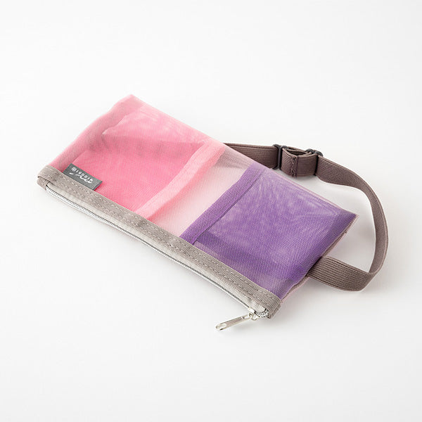 Midori - Estuche Banda Elástica - A5 Malla Rosa