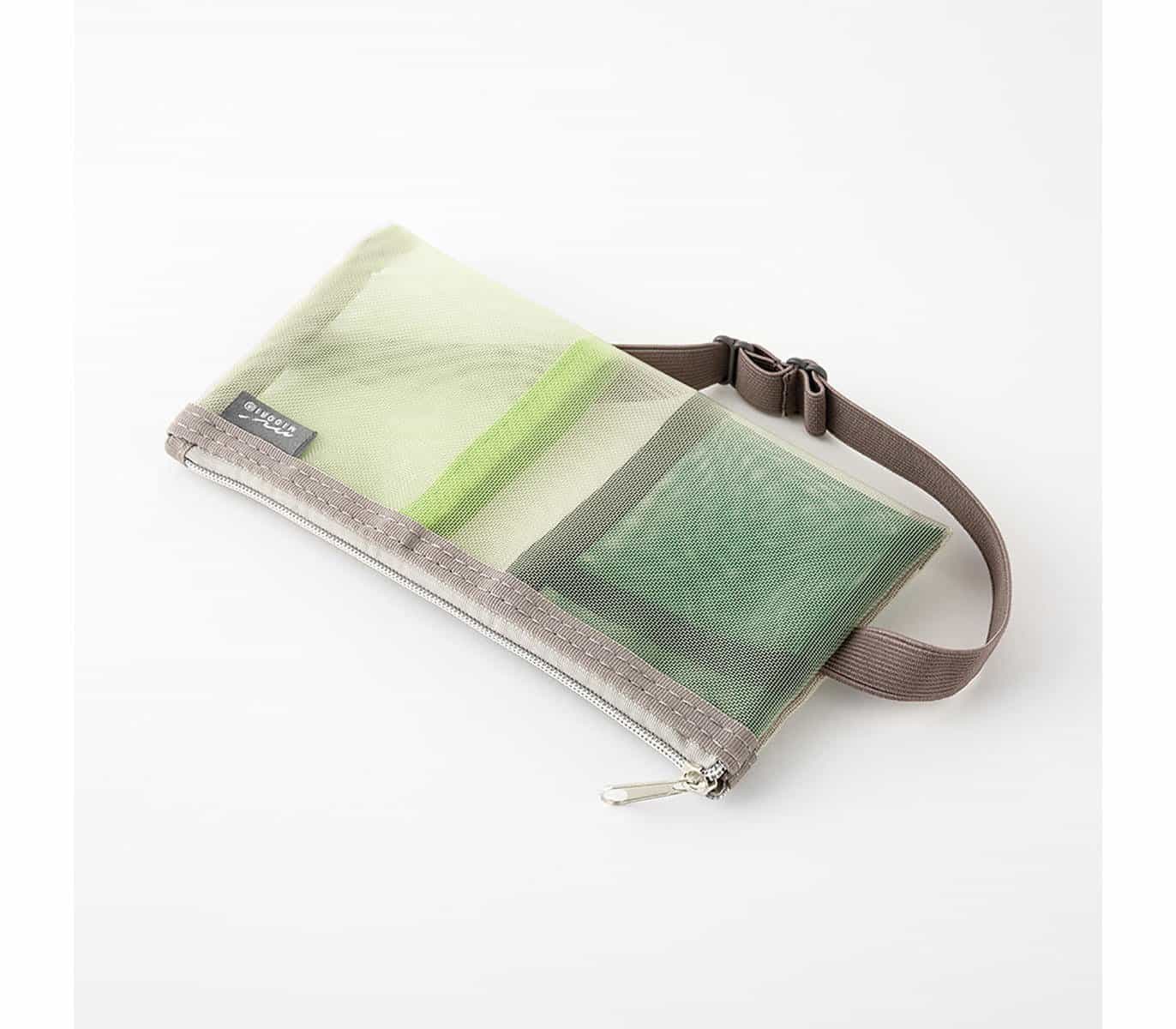 Midori - Estuche Banda Elástica - A5 Malla Verde