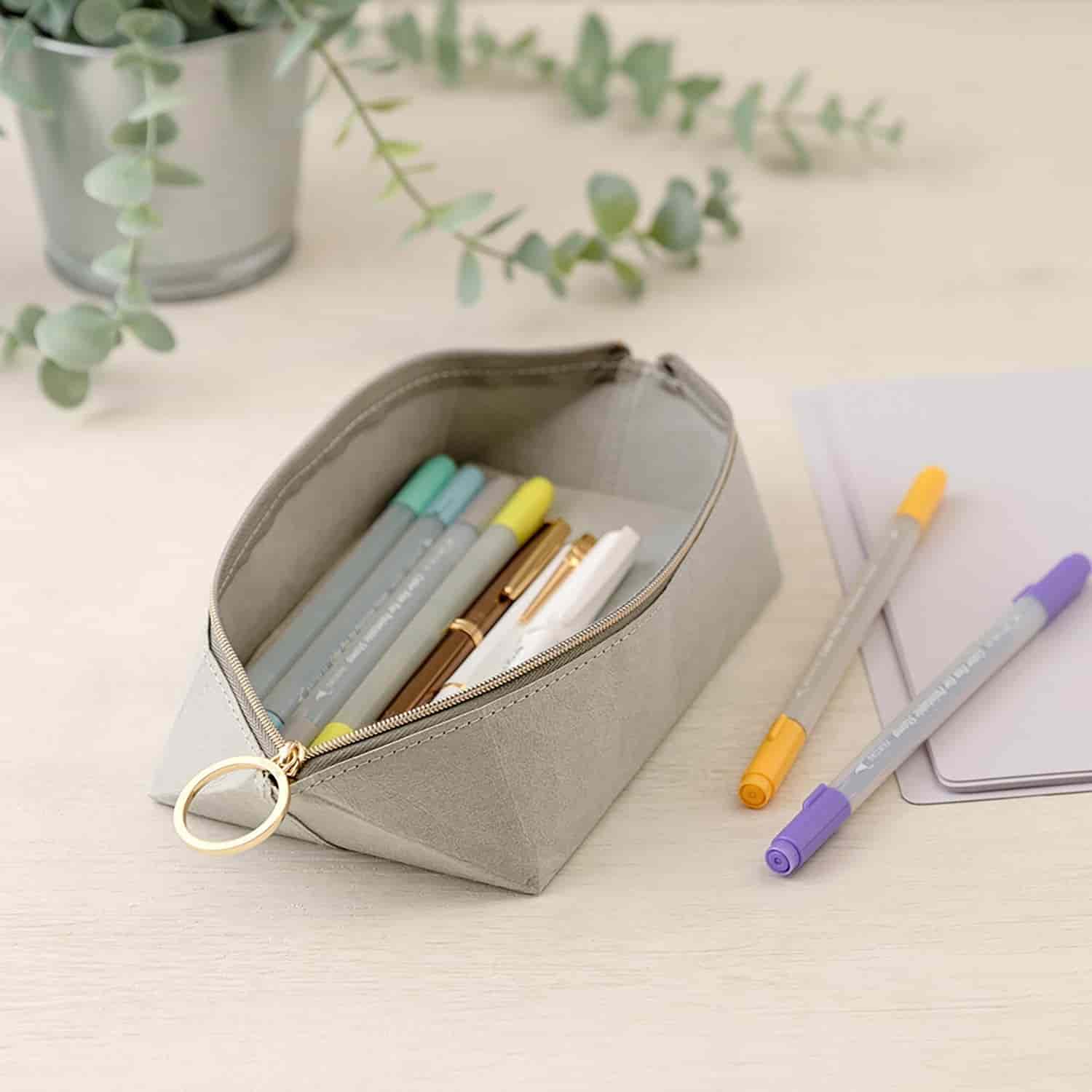 Midori - Estuche - Gray - Pen Tray Pouch