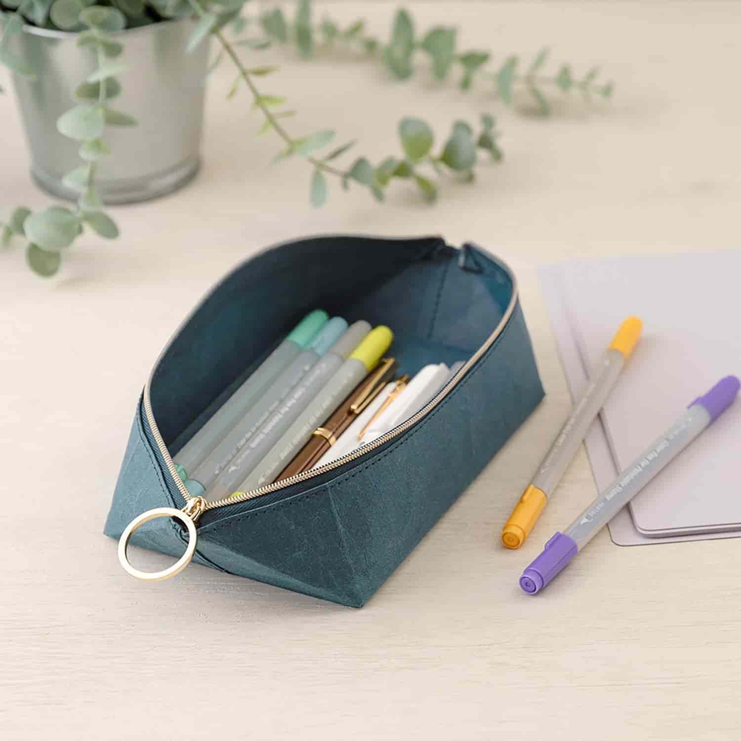 Midori - Estuche - Navy Blue - Pen Tray Pouch