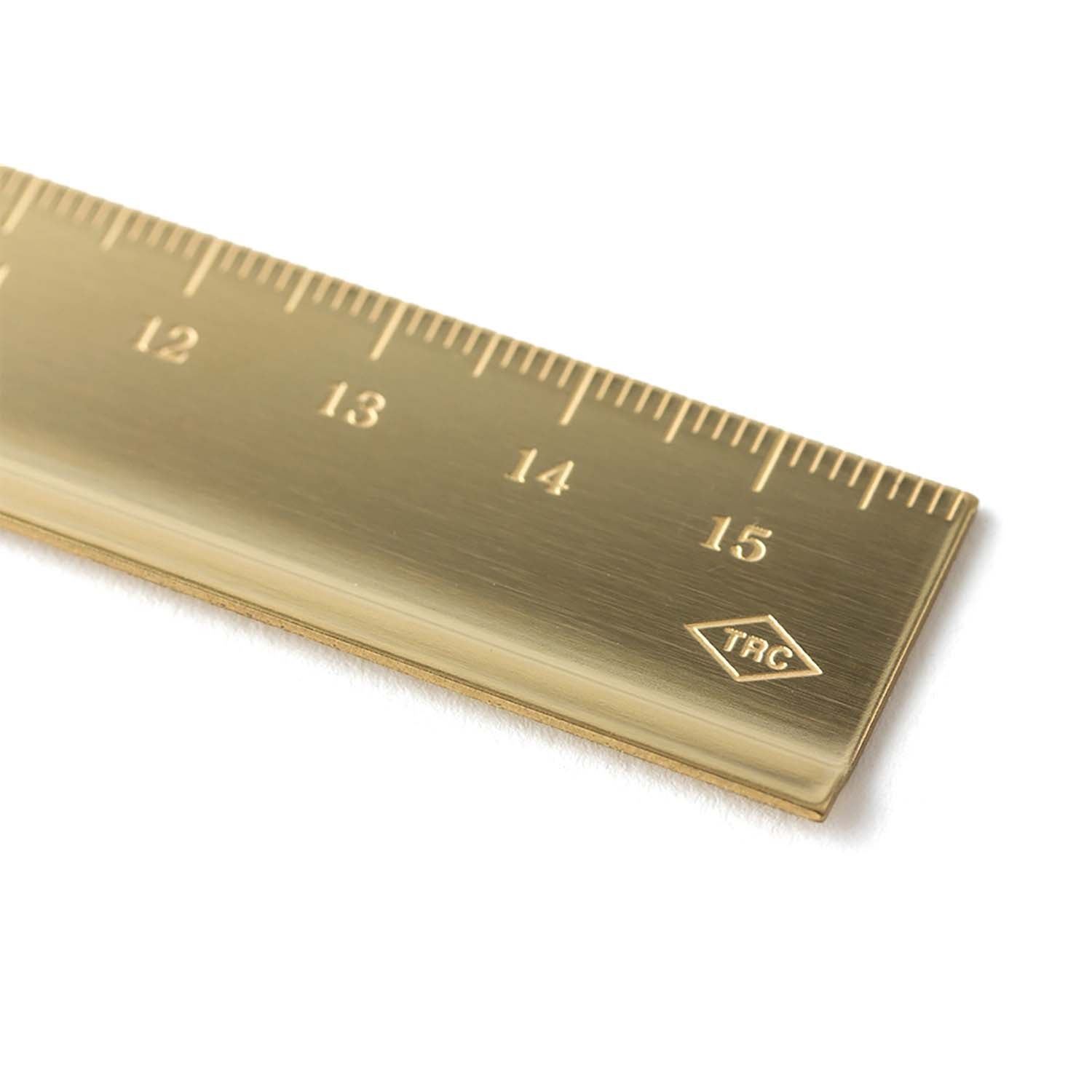 Traveler's Company - Regla de Latón 16 cm - BRASS RULER