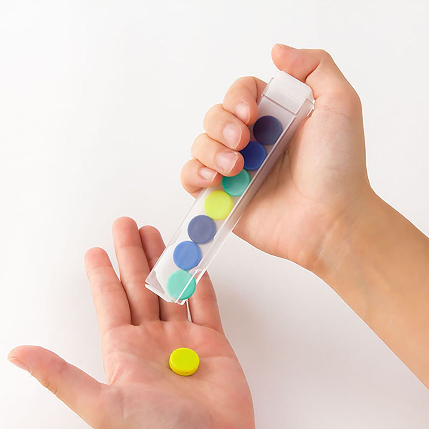 Midori - Drop Clips - Azul con estuche