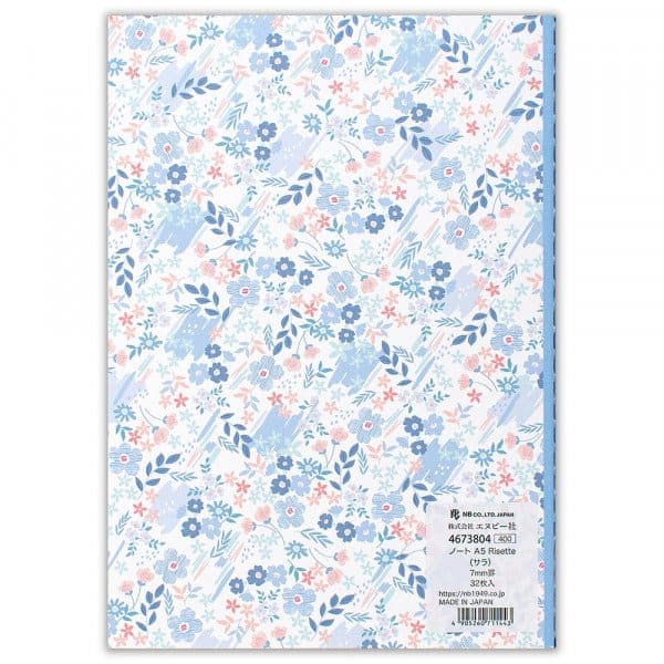 NB Co - Cuaderno A5 Azul - Risette Sara
