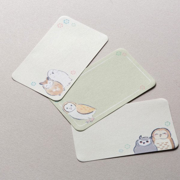 NB Co - Bloc de notas adhesivas - Búhos