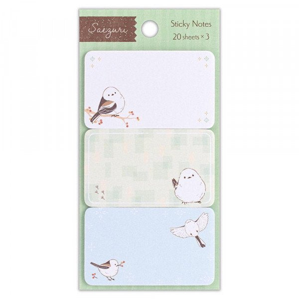 NB Co - Bloc de notas adhesivas - Pajaritos