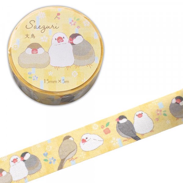 NB Co - Washi Tape Gorriones - Saezuri