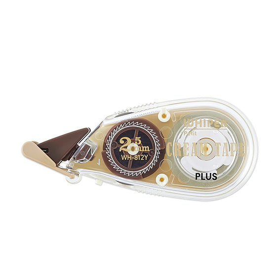 PLUS - Corrector de cinta 2.5 mm - Whiper - Crema