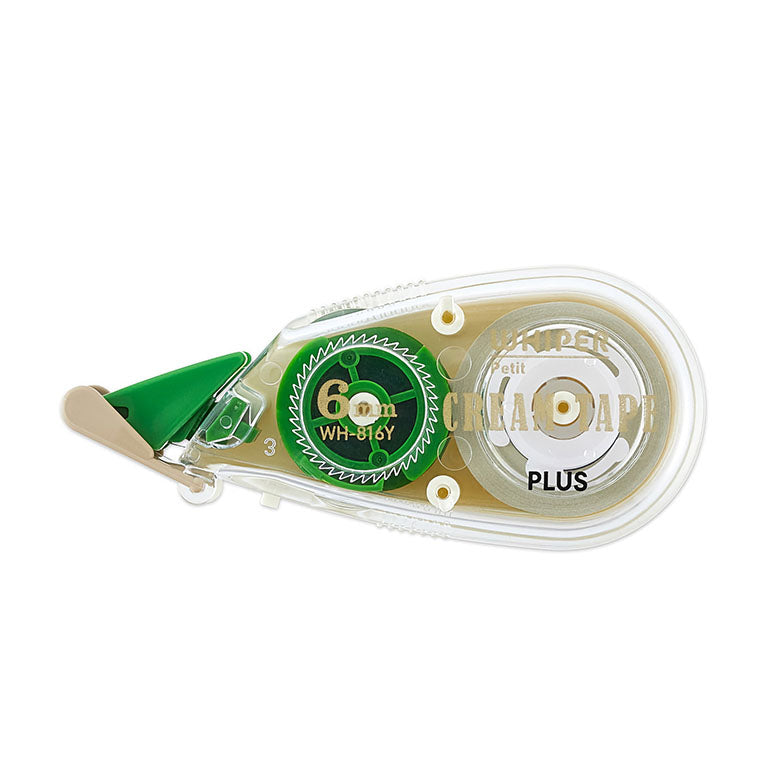 PLUS - Corrector de cinta 6 mm - Whiper - Crema