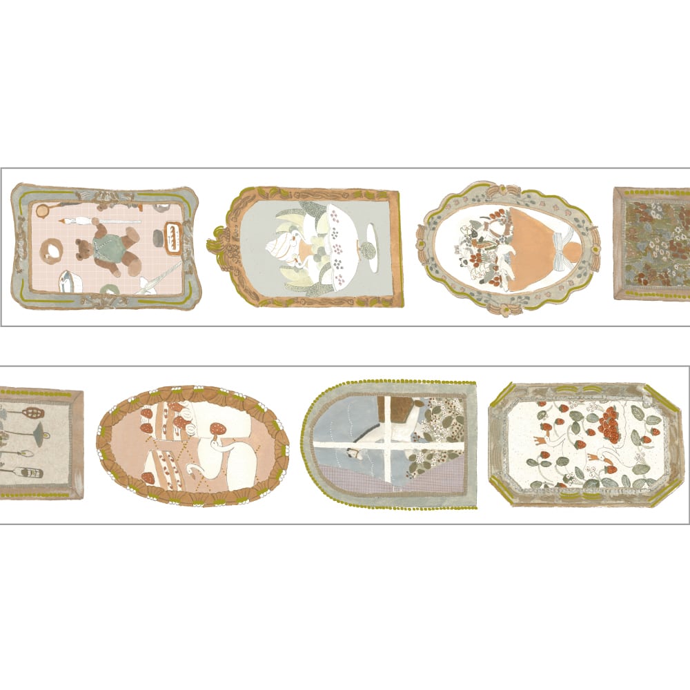 Papier Platz - Foil Washi Tape - Foil Frame