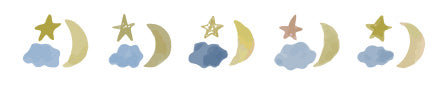 PLUS - Cinta decorativa 6 mm - Dormir - DecoRush