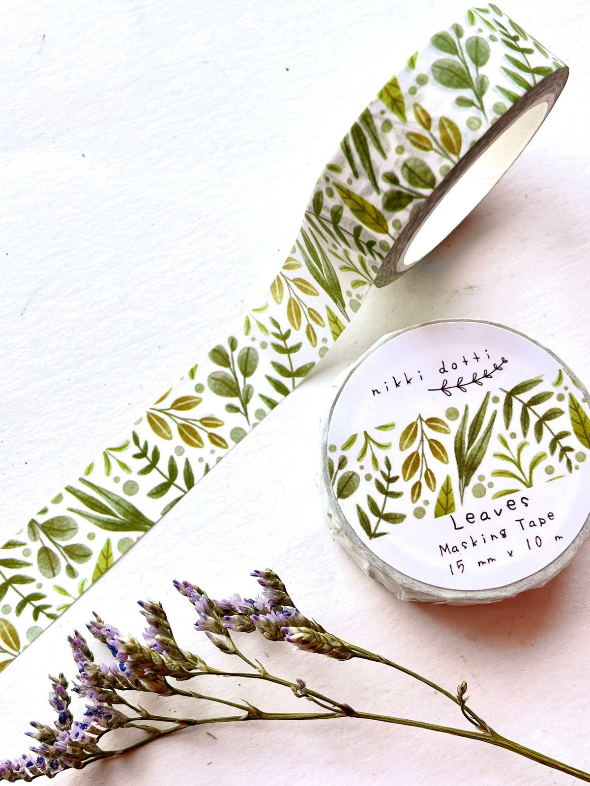 Nikki Dotti - Washi Tape - Leaves