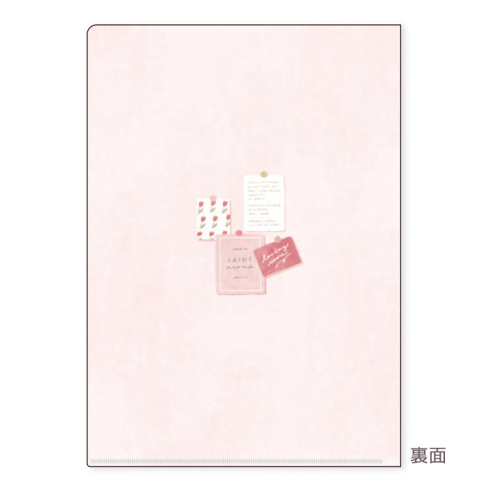 Mind Wave - Funda transparente A4 Rosa - Loving Room