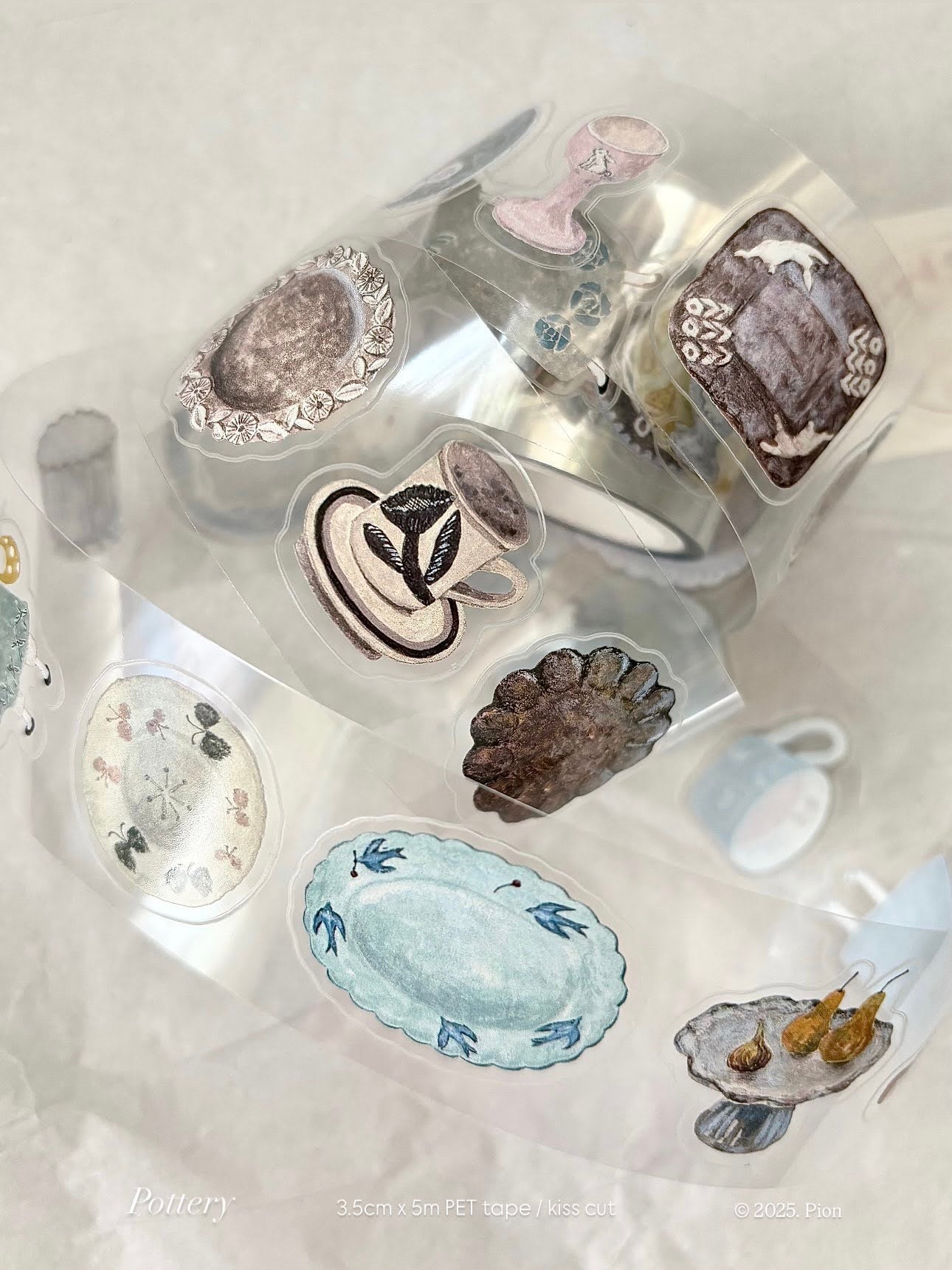 PION - PET Tape Precortado 35 mm - Glossy - Pottery