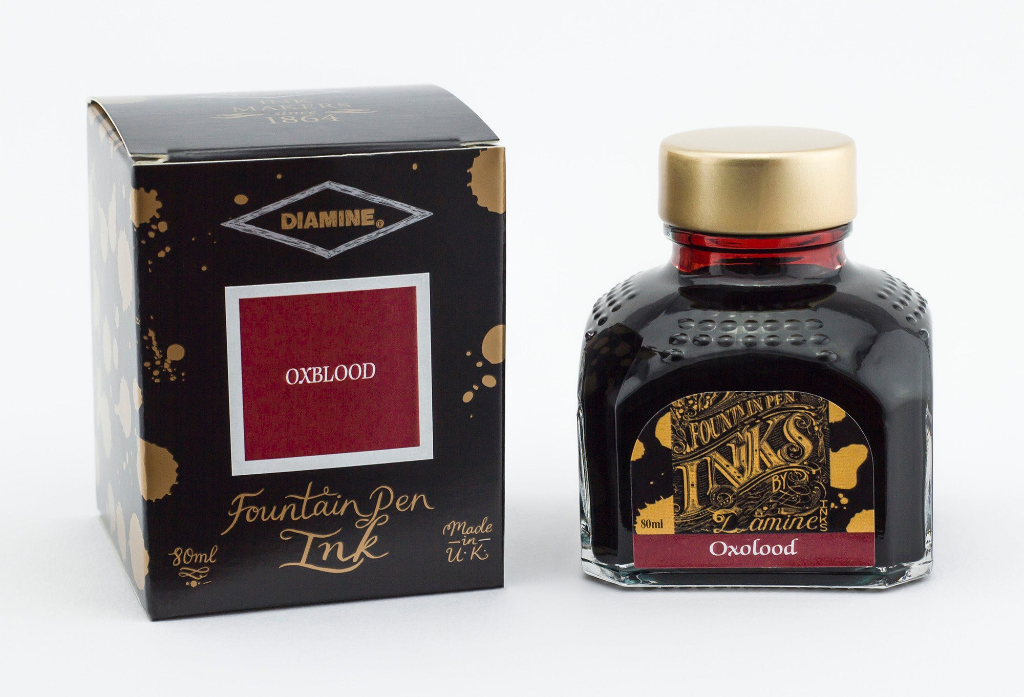Diamine - Tintero 80 ml - Oxblood - STANDARD INK