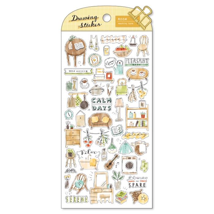 Mind Wave - Pegatinas Drawing Stickers - Room