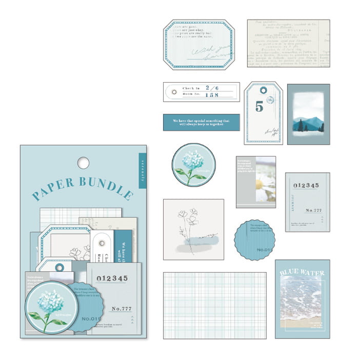 Mind Wave - Pegatinas Paper Bundle - Mint