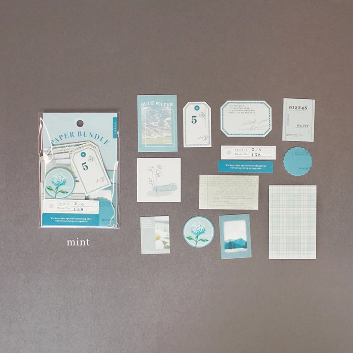 Mind Wave - Pegatinas Paper Bundle - Mint