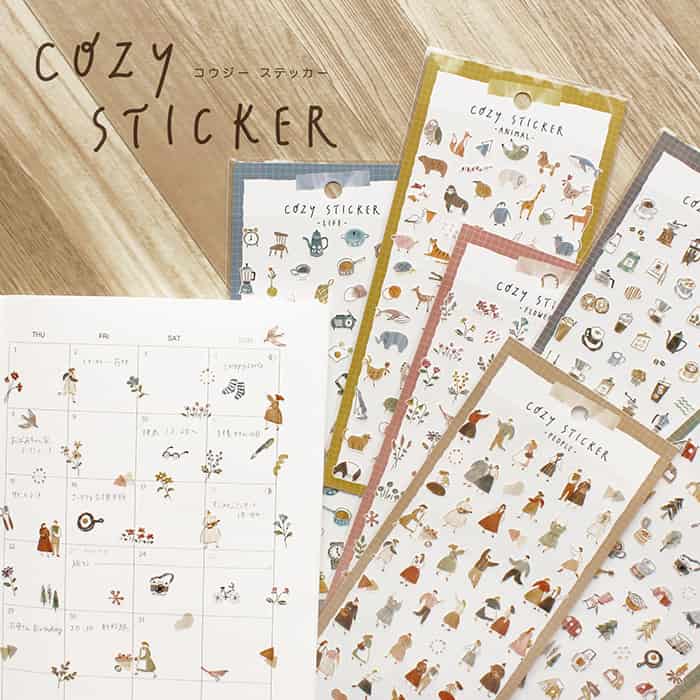 Mind Wave - Pegatinas Cozy Sticker - Flower