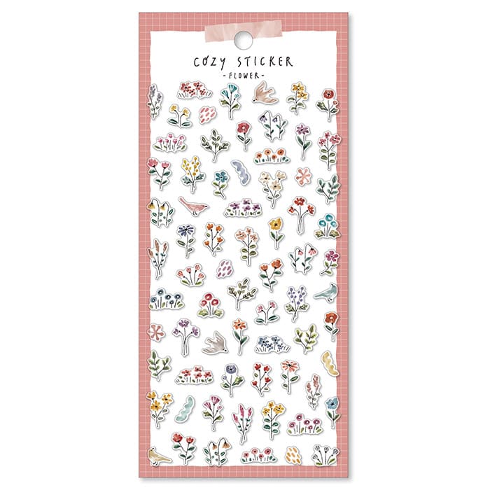Mind Wave - Pegatinas Cozy Sticker - Flower