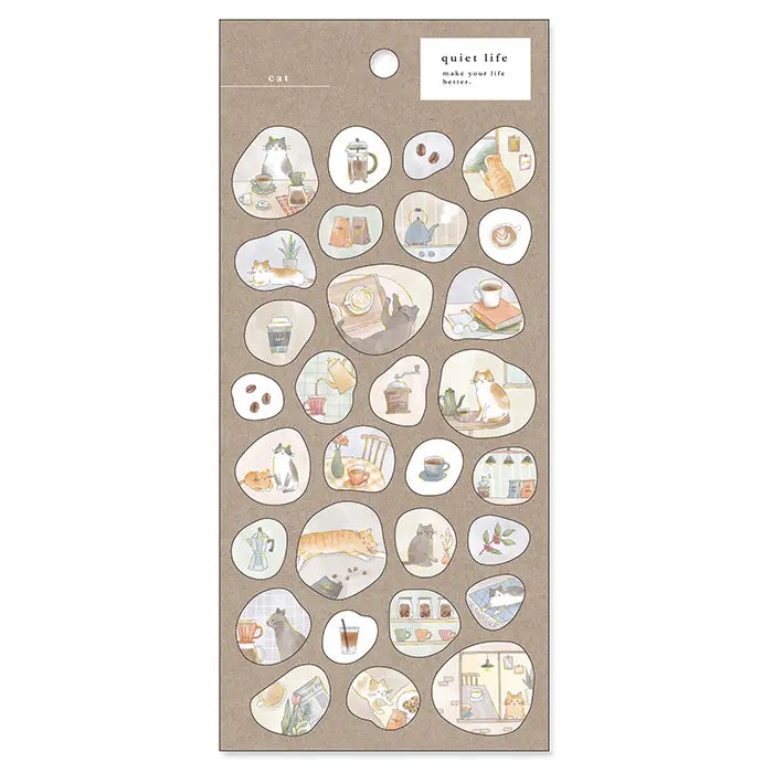 Mind Wave - Pegatinas Quiet Life - Cat