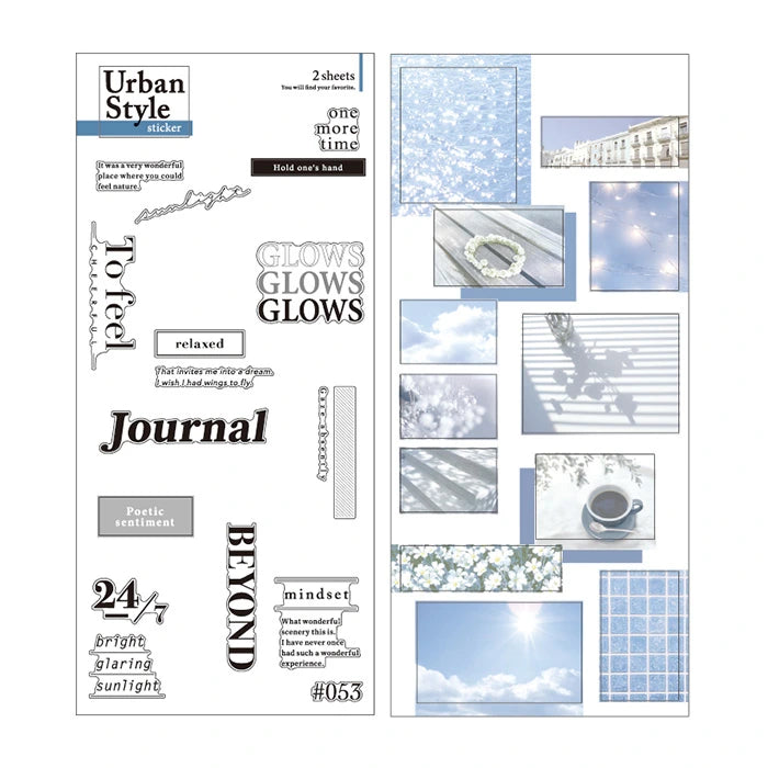 Mind Wave - Pegatinas Urban Style - Chalk Blue