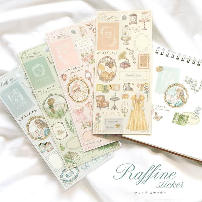 Mind Wave - Pegatinas Raffine Stickers - Rose Pink