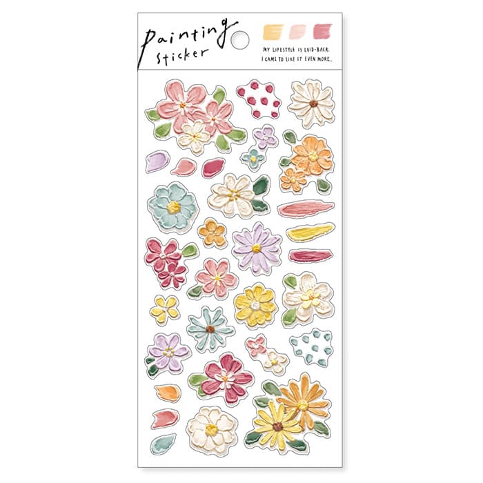 Mind Wave - Pegatinas Painting Stickers - Flower Pink