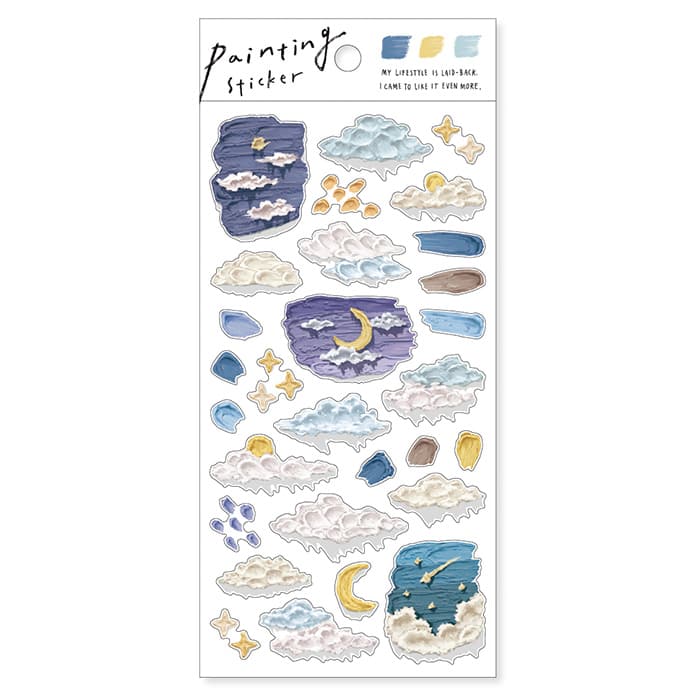 Mind Wave - Pegatinas Painting Stickers - Clouds
