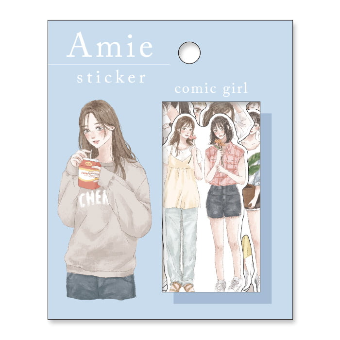 Mind Wave - Pegatinas Amie - Comic Girl
