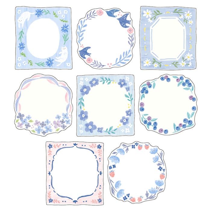 Mind Wave - Pegatinas RICORDO Flake Sticker - Blue