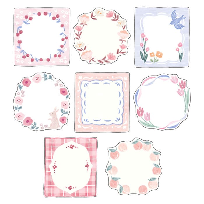 Mind Wave - Pegatinas RICORDO Flake Sticker - Pink