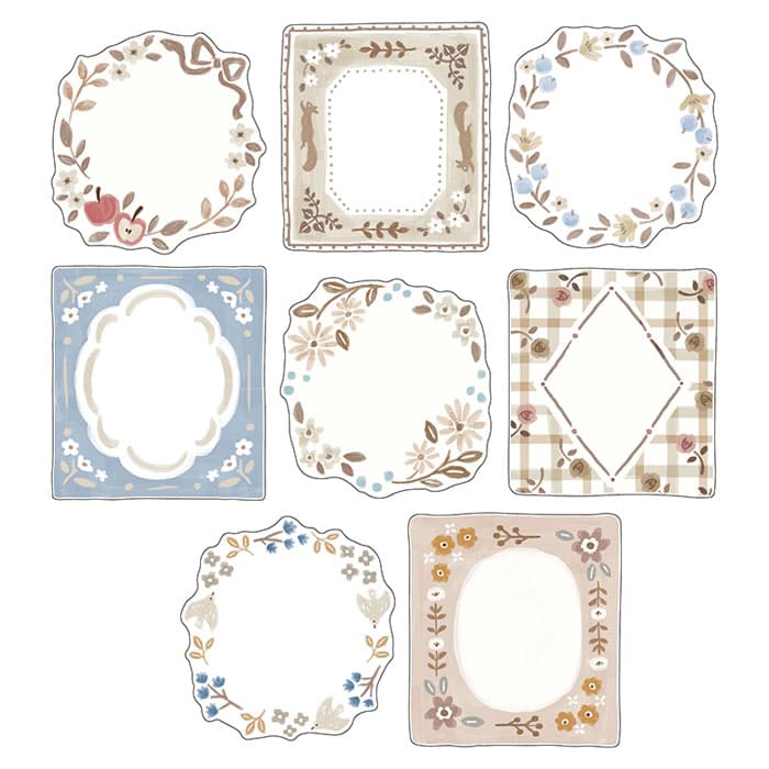 Mind Wave - Pegatinas RICORDO Flake Sticker - Brown