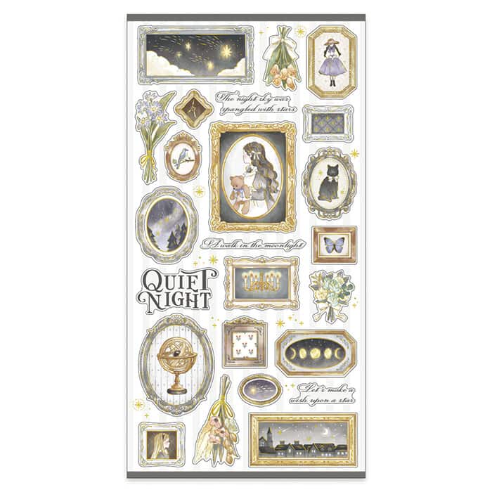 Mind Wave - Pegatinas Choupinet Seal - Quiet Night