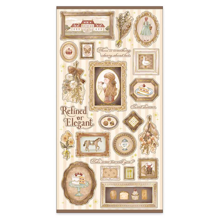 Mind Wave - Pegatinas Choupinet Seal - Refined or Elegant