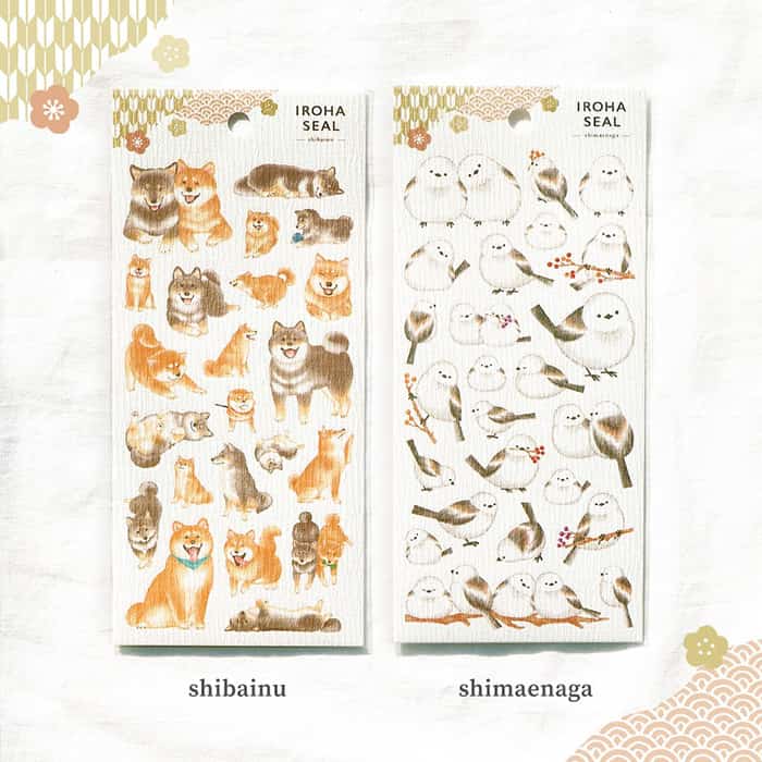 Mind Wave - Pegatinas Iroha Seal - Shimaenaga
