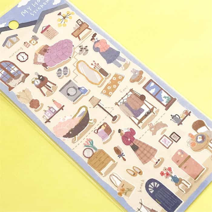 Mind Wave - Pegatinas My Home Stickers - O Kigae Taimu