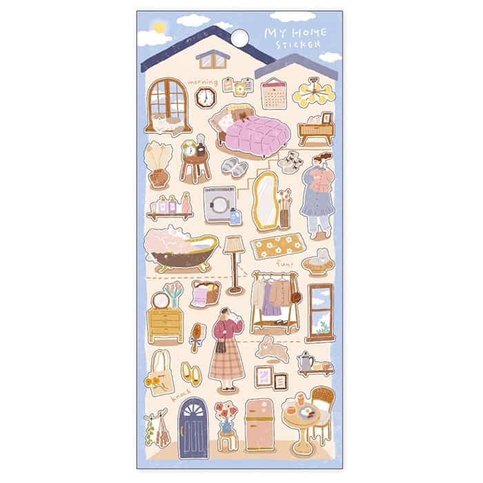 Mind Wave - Pegatinas My Home Stickers - O Kigae Taimu