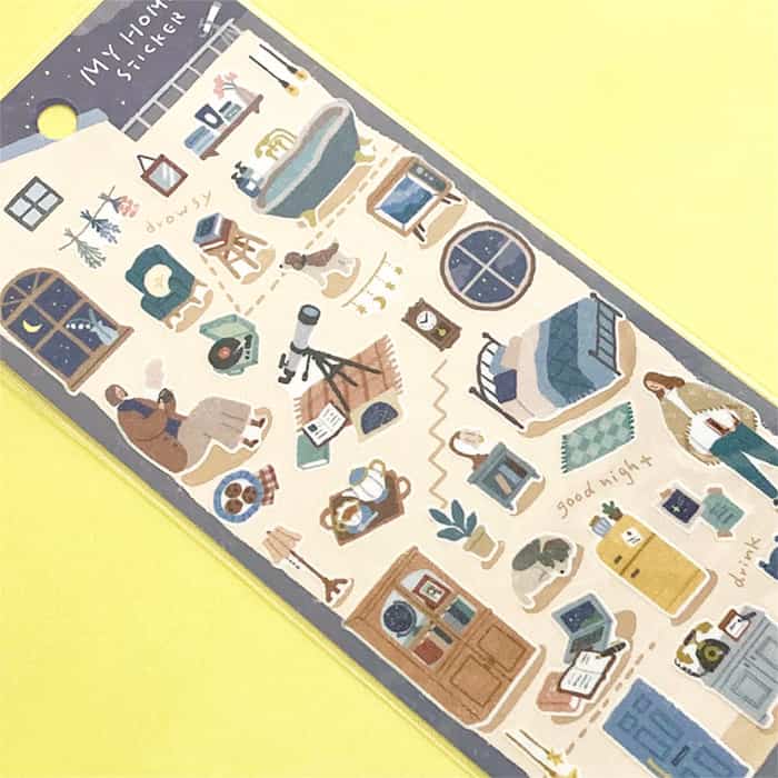 Mind Wave - Pegatinas My Home Stickers - Hoshizora Taimu