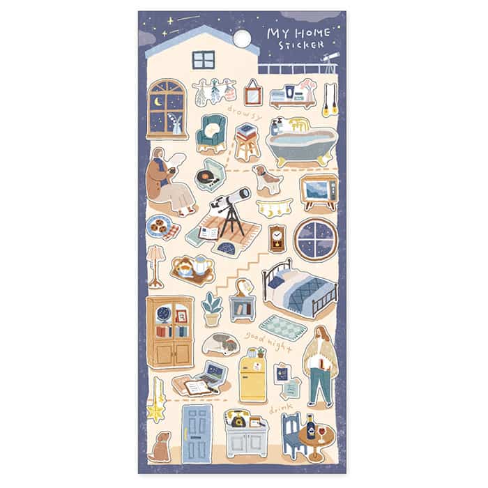 Mind Wave - Pegatinas My Home Stickers - Hoshizora Taimu