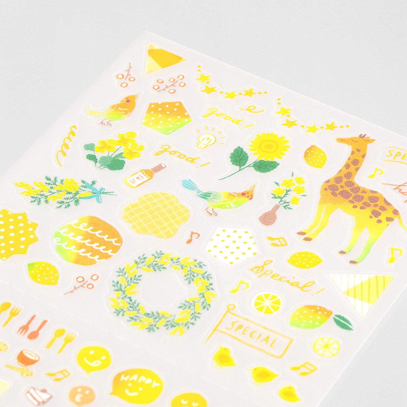 Midori - Pegatinas - Sticker Collection 2559 - Color Yellow