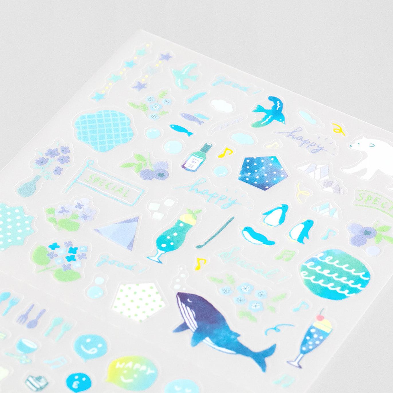Midori - Pegatinas - Sticker Collection 2560 - Color Blue
