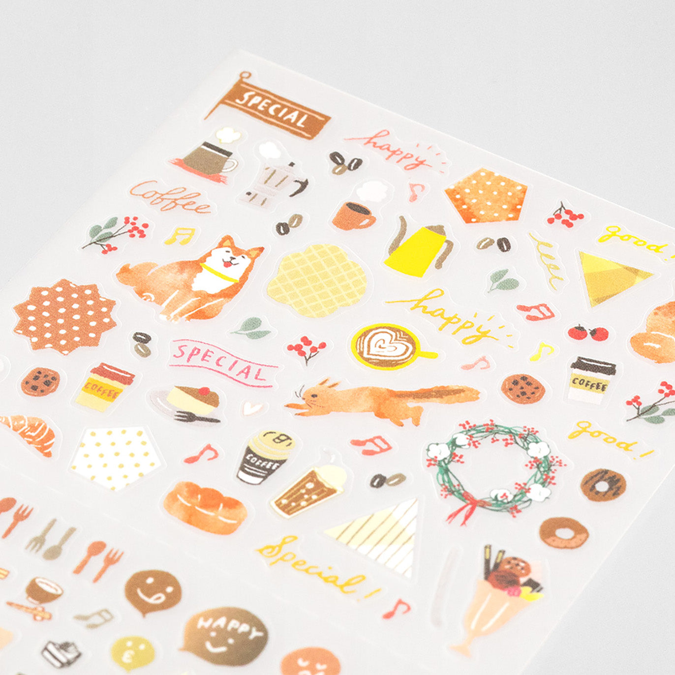 Midori - Pegatinas - Sticker Collection 2563 - Color Brown
