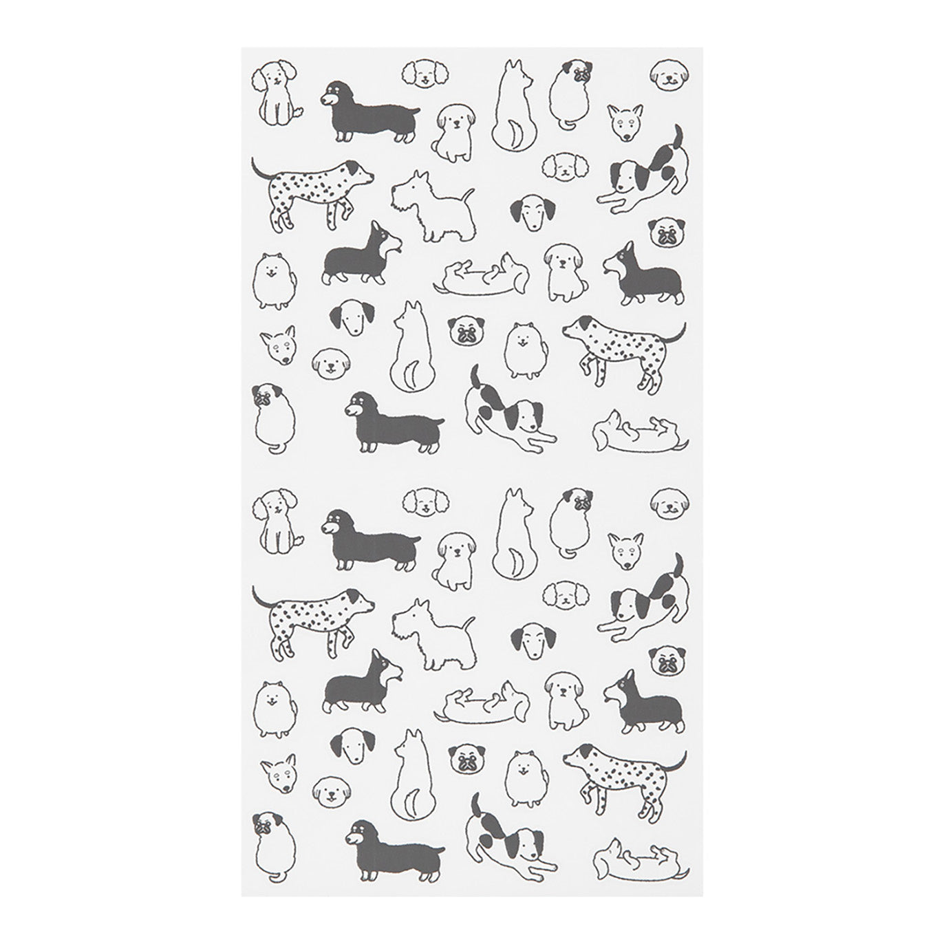 Midori - Pegatinas - Sticker Collection 2555 - Chat Dogs