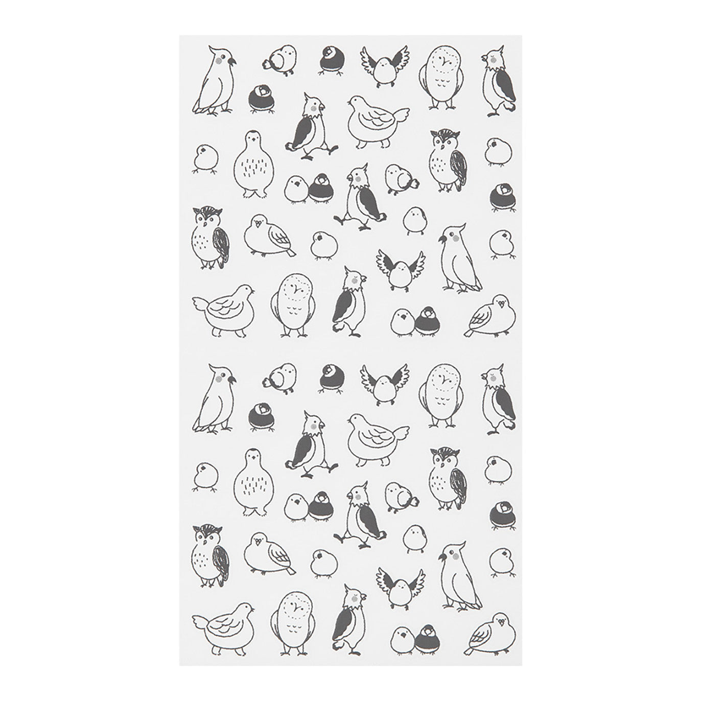 Midori - Pegatinas - Sticker Collection 2555 - Chat Birds