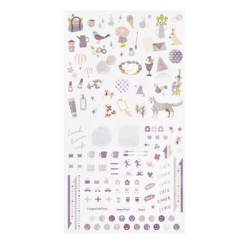 Midori - Pegatinas - Sticker Collection 2596 - Color Lavender