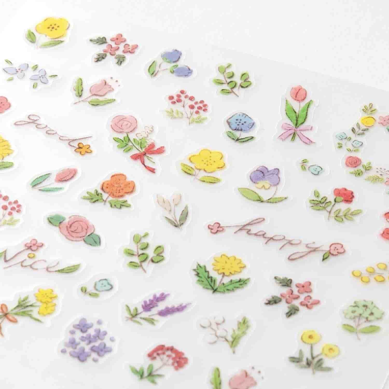Midori - Pegatinas - Sticker Collection 2682 - Wild Flower