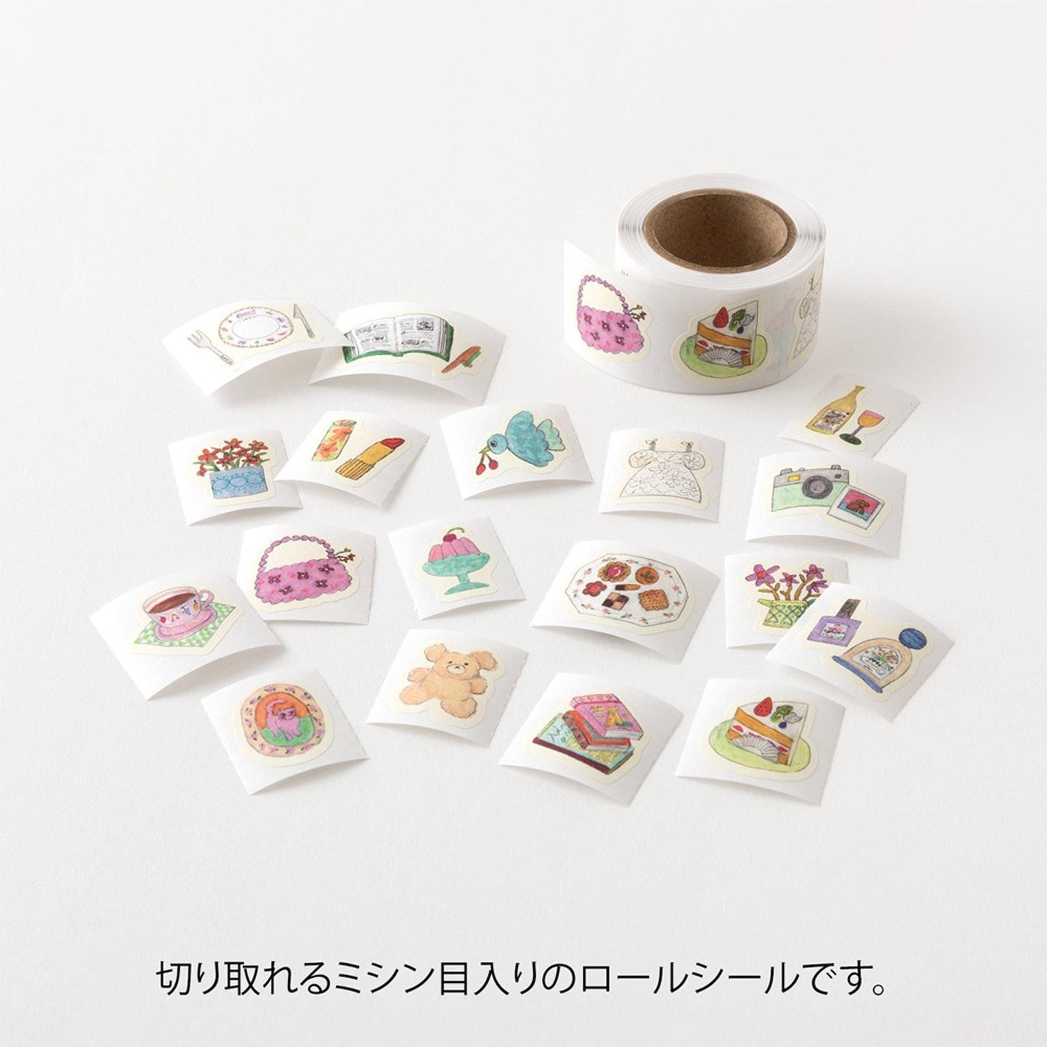 Midori - Pegatinas en rollo YURU LOG - Motifs