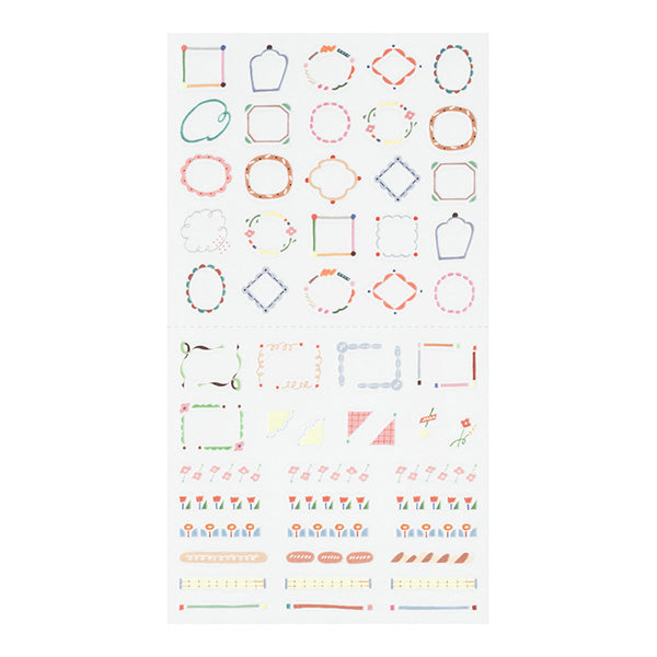 Midori - Pegatinas - Sticker Collection 2740 - Date Circle Decorative